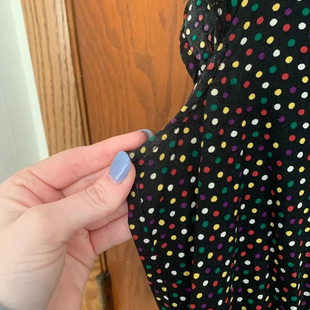 Xhilaration Polka Dot Romper - Picture 3 of 5